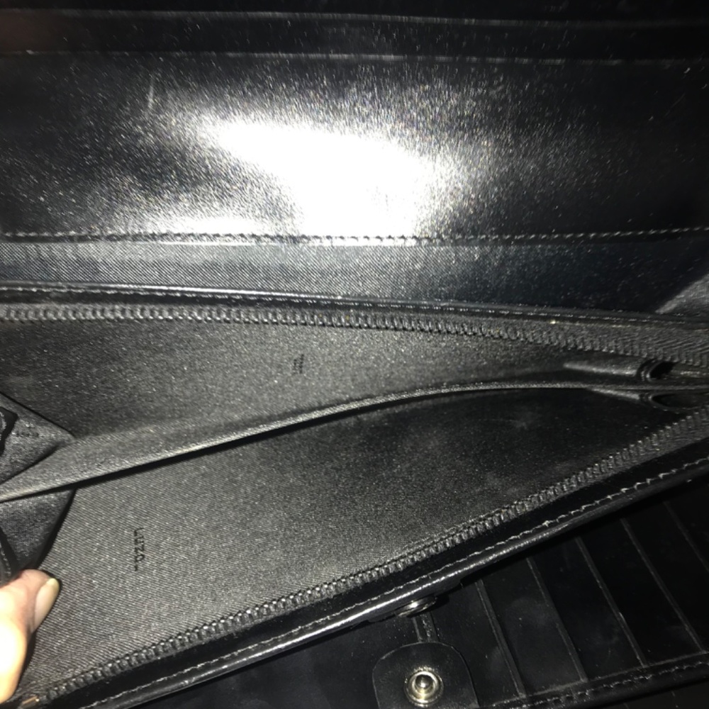 Authentic Fendi Zucca Black Wallet NWOT - Picture 5 of 11